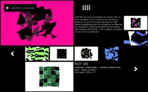 Eyetunes : interface