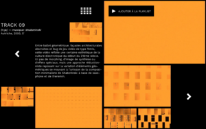 Eyetunes : interface