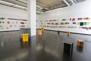 Vue de l’exposition Volumes : éditer