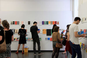 Vue de l’exposition Volumes : éditer