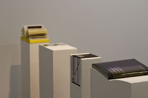 Vue de l’exposition Volumes : Irma Boom