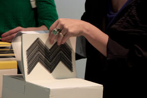 Vue de l’exposition Volumes : Irma Boom