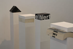 Vue de l’exposition Volumes : Irma Boom